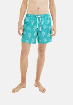 TOM TAILOR Denim Mit Allover-Print - Zwemshorts - Green White Big Coral Print -Tom Tailor 3d19ea0d95f24851b895691c8f6f2b7e