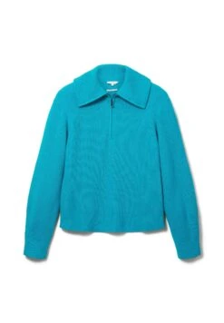Tom Tailor Mit Troyer Kragen - Trui - Teal Blue Melange 15 Tom Tailor Mit Troyer Kragen - Trui - Teal Blue Melange -Tom Tailor 3d5855f7fcc44fdb82674017994e012a
