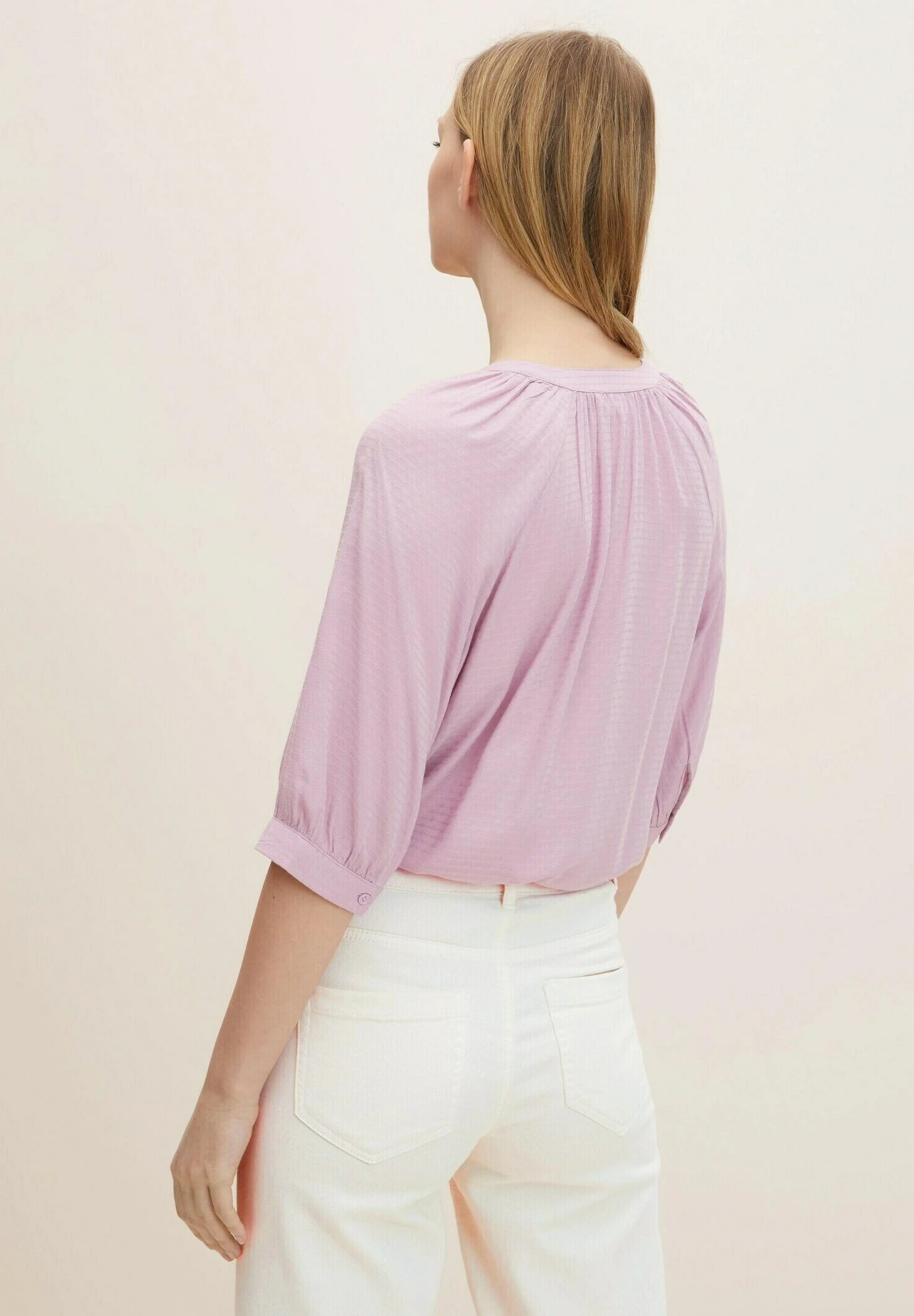 TOM TAILOR Denim Blouse - Soft Mauve 2 TOM TAILOR Denim Blouse - Soft Mauve - Afbeelding 2