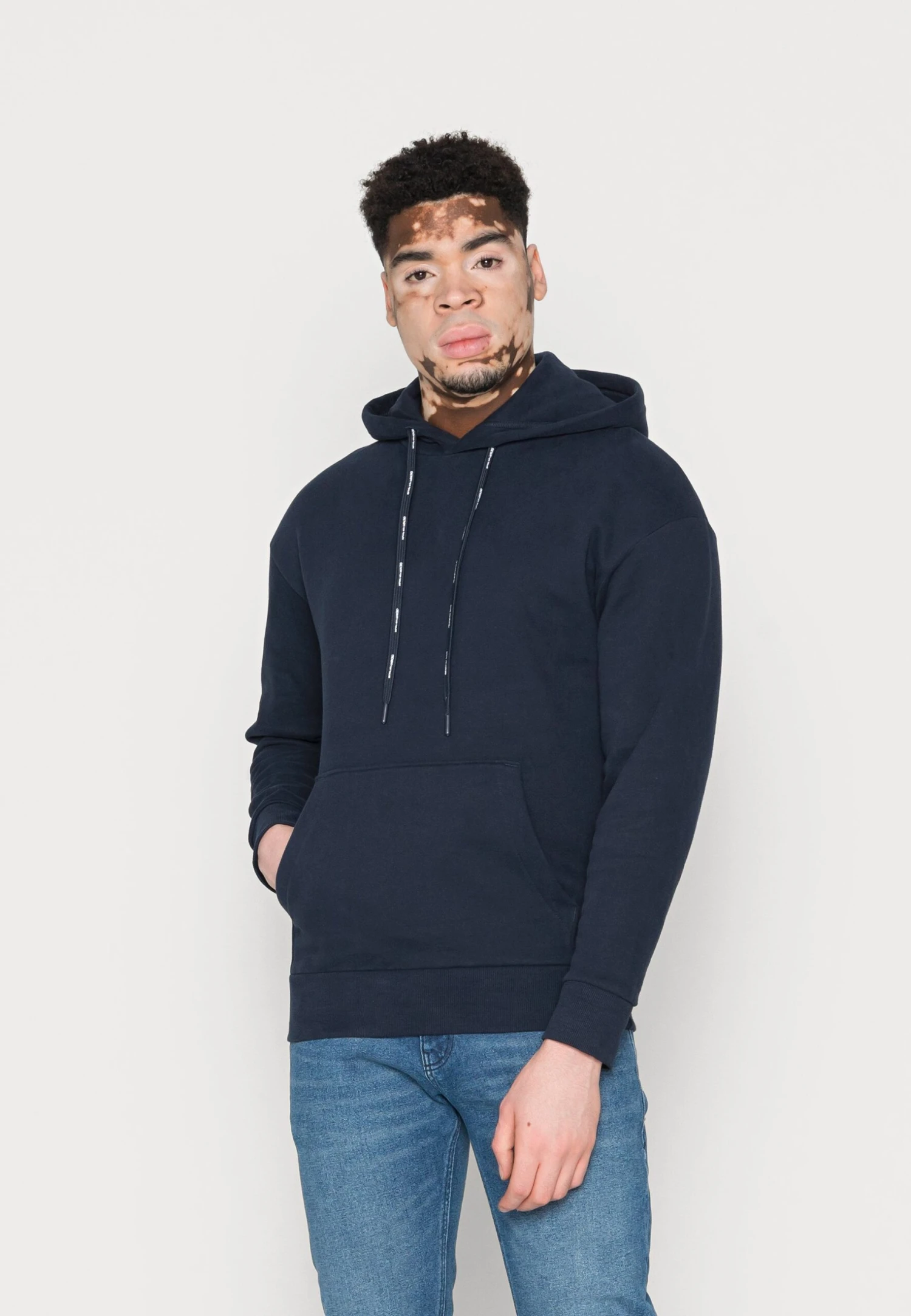 TOM TAILOR Denim Hoody - Sweater - Sky Captain Blue 3 TOM TAILOR Denim Hoody - Sweater - Sky Captain Blue - Afbeelding 3