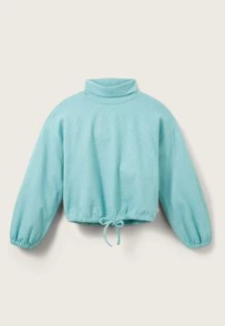 TOM TAILOR Denim Cropped Mit Rollkragen - Sweater - Reef Blue Melange 17 TOM TAILOR Denim Cropped Mit Rollkragen - Sweater - Reef Blue Melange -Tom Tailor 3f0546c36fcc46a0b52b5404aed20cbd
