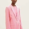 TOM TAILOR Denim Halflange Jas - Fresh Pink