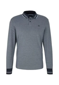 Tom Tailor Poloshirt - Blue Grey Two Tone Pique 10 Tom Tailor Poloshirt - Blue Grey Two Tone Pique -Tom Tailor 3fbe85568dda417fa59fbfcc8b9aed0d