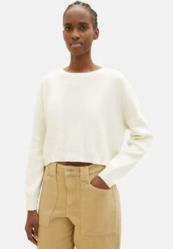 TOM TAILOR Denim Basic - Trui - Gardenia White 20 TOM TAILOR Denim Basic - Trui - Gardenia White -Tom Tailor 3fe791aa030544489532c290b53a8963