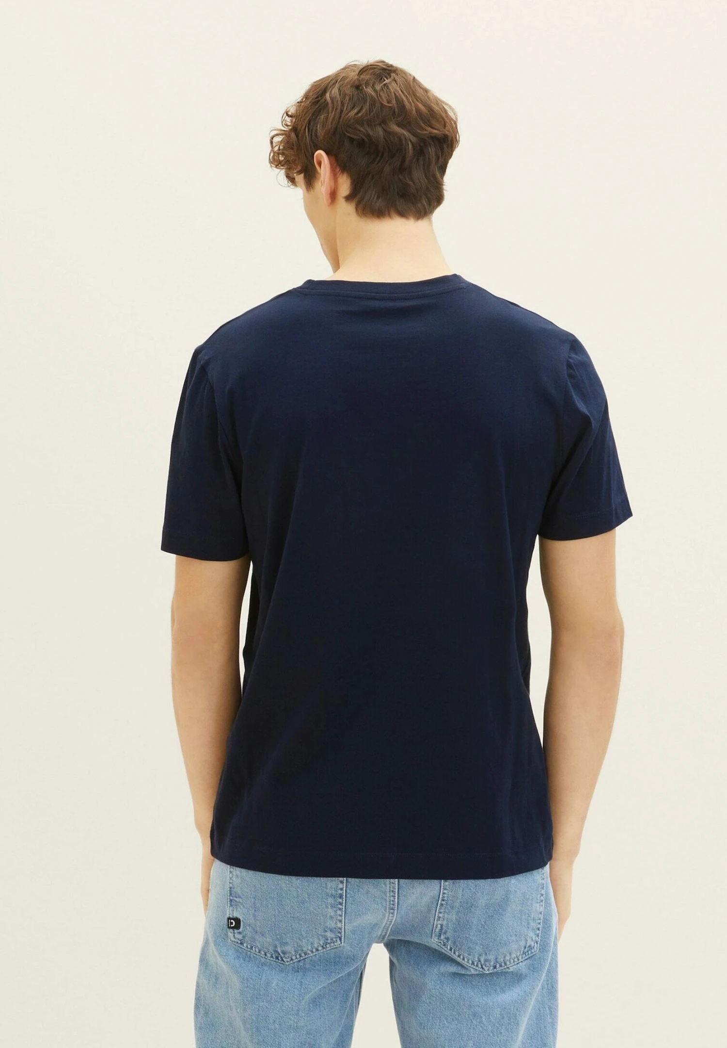 TOM TAILOR Denim T-Shirt Print - Sky Captain Blue 3 TOM TAILOR Denim T-Shirt Print - Sky Captain Blue - Afbeelding 3