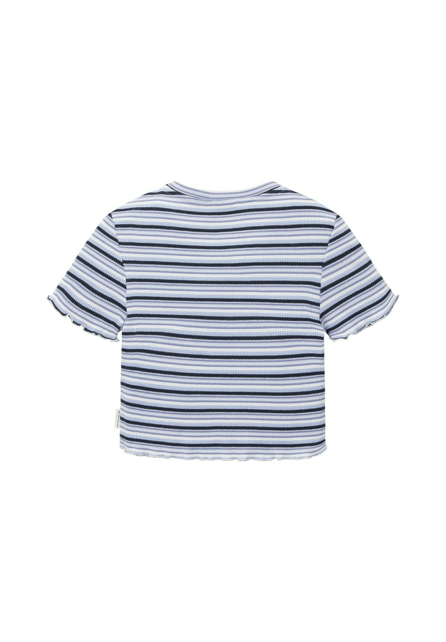 Tom Tailor Gestreiftes - T-Shirt Print - Navy Blue Summer Stripe 2 Tom Tailor Gestreiftes - T-Shirt Print - Navy Blue Summer Stripe - Afbeelding 2