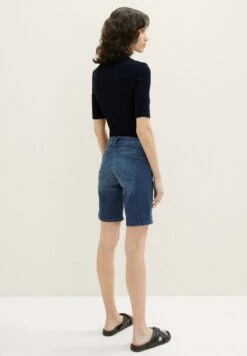 Tom Tailor Alexa- Jeansshort - Dark Stone Wash Denim -Tom Tailor 40c844c452104fa8b5bc6a25131ac23f