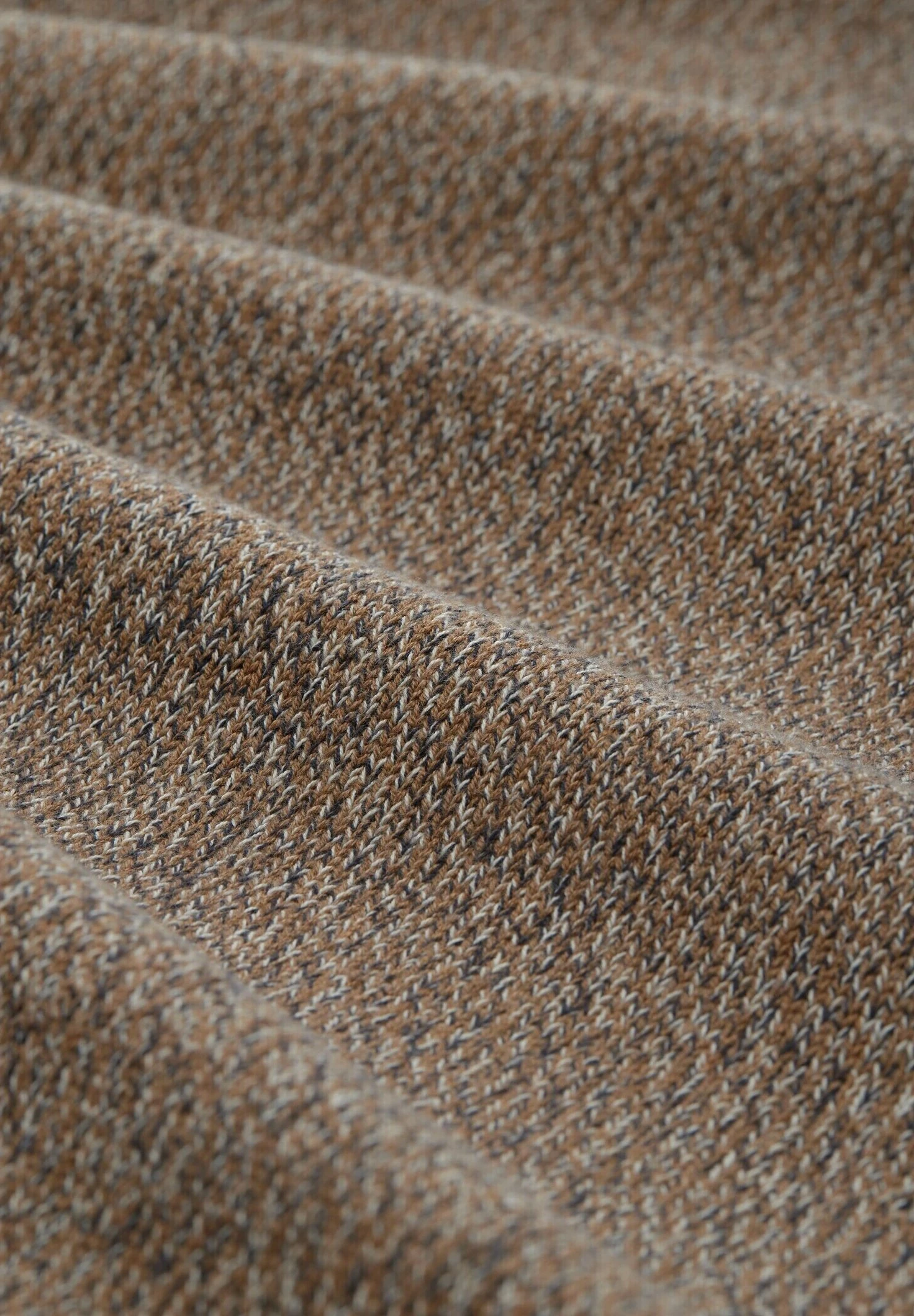 Tom Tailor Trui - Brown Melange Structure 10 Tom Tailor Trui - Brown Melange Structure - Afbeelding 10