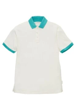 Tom Tailor Mit Colour Blocking - Poloshirt - Wool White