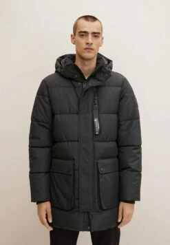 Tom Tailor Mit Kapuze - Winterjas - Black