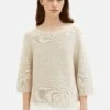 Tom Tailor Mit Raglan-Ärmeln - Trui - Dusty Beige