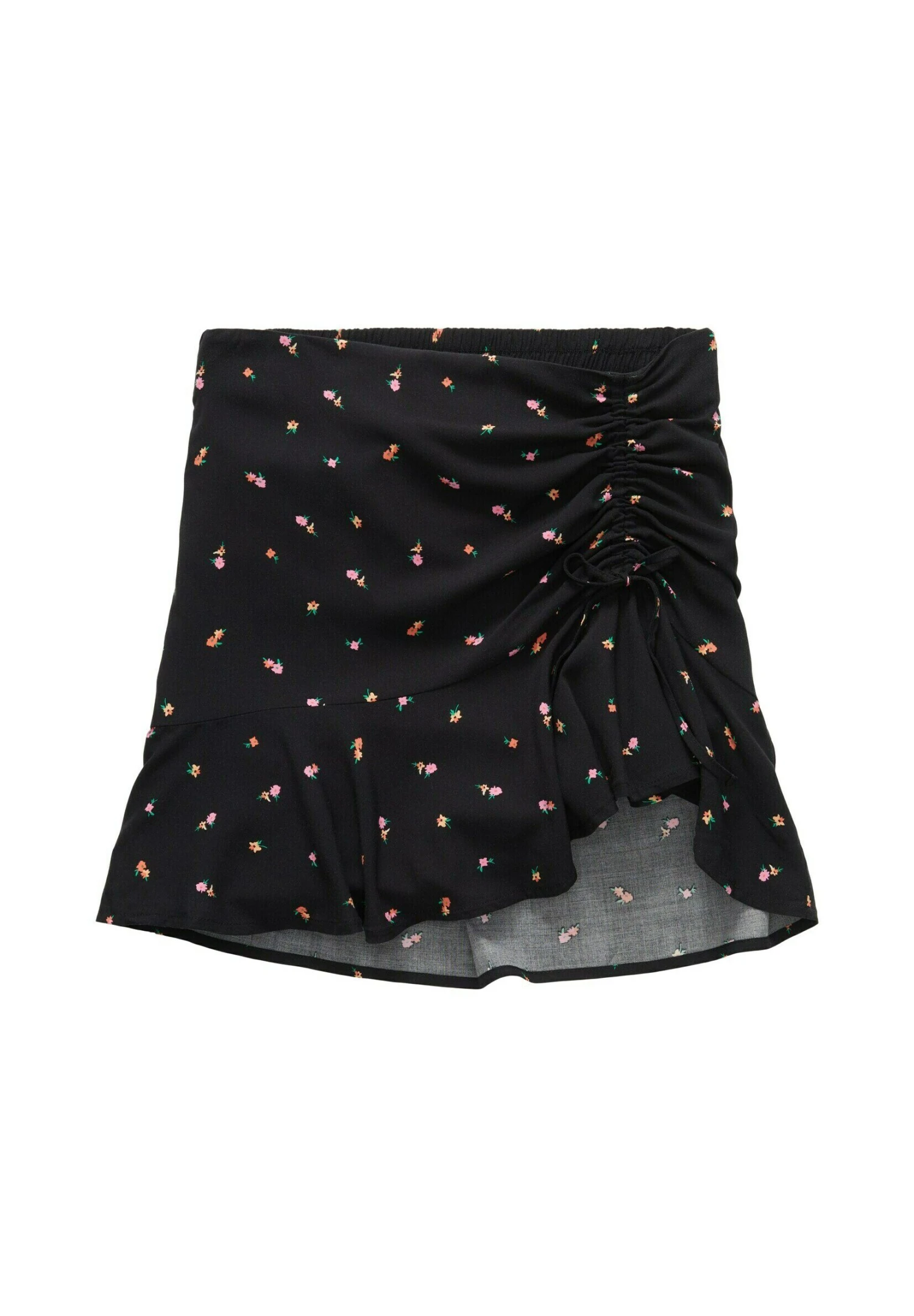 TOM TAILOR Denim Mit Rüschen - A-Lijn Rok - Small Black Flower Print 7 TOM TAILOR Denim Mit Rüschen - A-Lijn Rok - Small Black Flower Print - Afbeelding 7