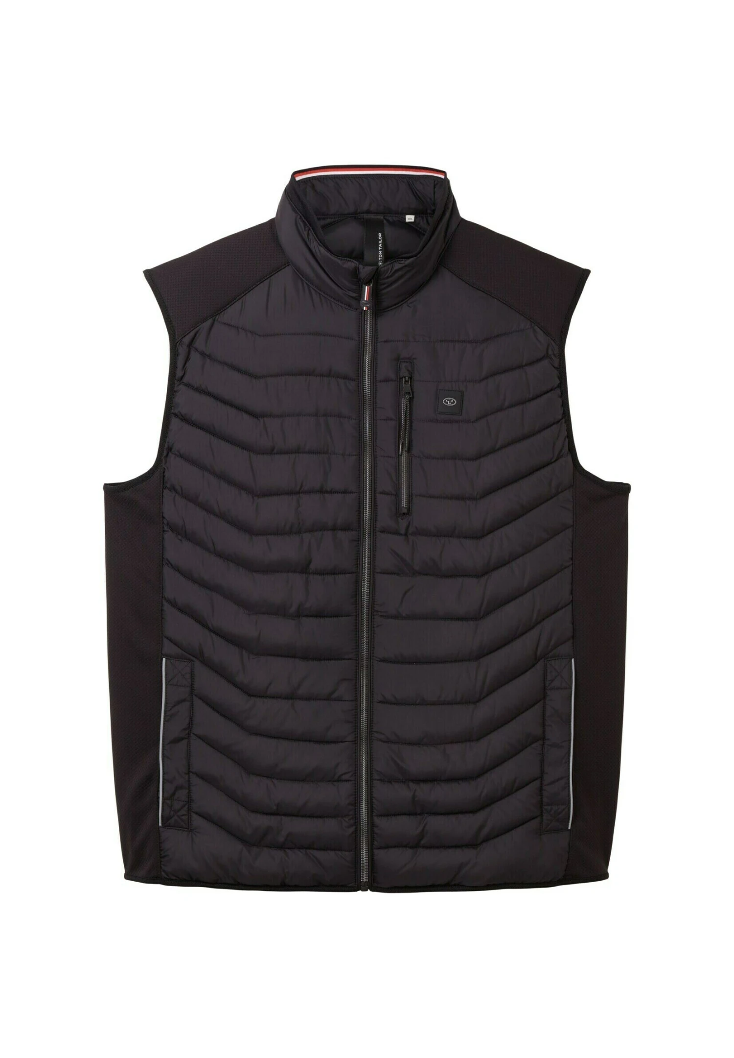 Tom Tailor Plus - Hybrid - Bodywarmer - Black 6 Tom Tailor Plus - Hybrid - Bodywarmer - Black - Afbeelding 6
