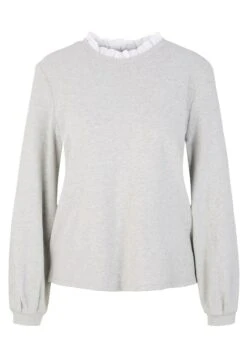 Tom Tailor Mit Rüschen Detail - Sweater - Concrete Grey Melange 13 Tom Tailor Mit Rüschen Detail - Sweater - Concrete Grey Melange -Tom Tailor 42f7d2c3821b409ba10d49f7f98f63af