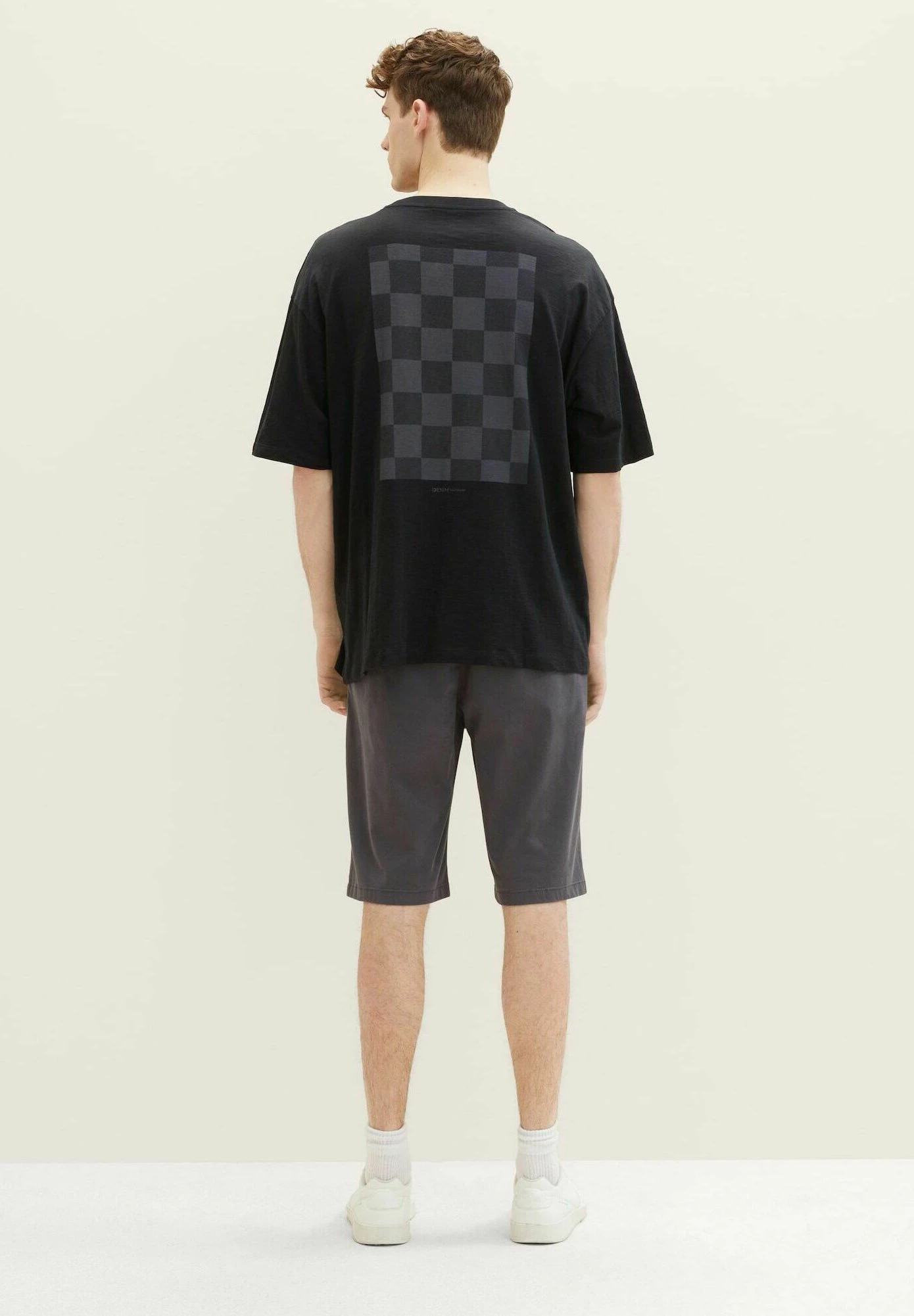 Tom Tailor Shorts - Tarmac Grey 3 Tom Tailor Shorts - Tarmac Grey - Afbeelding 3