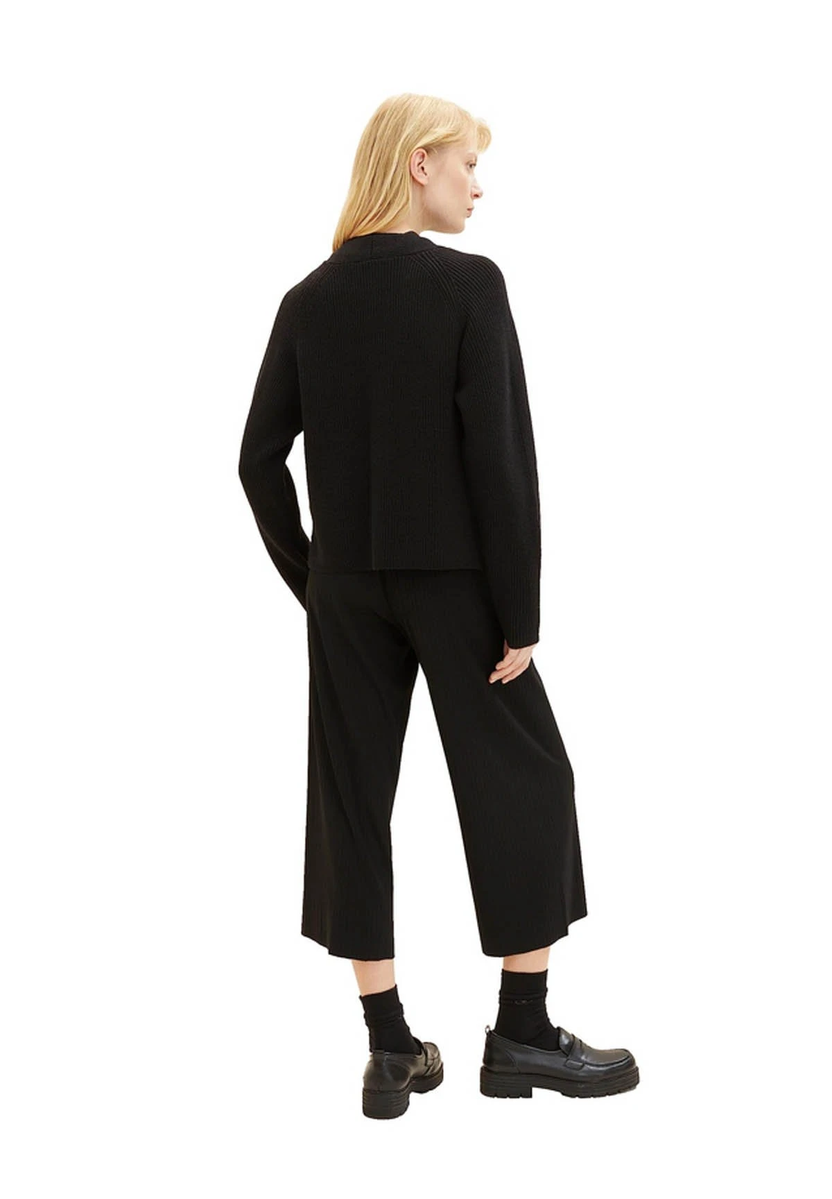 Tom Tailor Vest - Mottled Black 4 Tom Tailor Vest - Mottled Black - Afbeelding 4