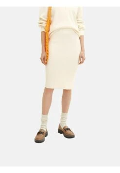 Tom Tailor Mit Rippstruktur - Kokerrok - Soft Buttercream 19 Tom Tailor Mit Rippstruktur - Kokerrok - Soft Buttercream -Tom Tailor 43777c7e9a1c40e78543a0ff2da85994