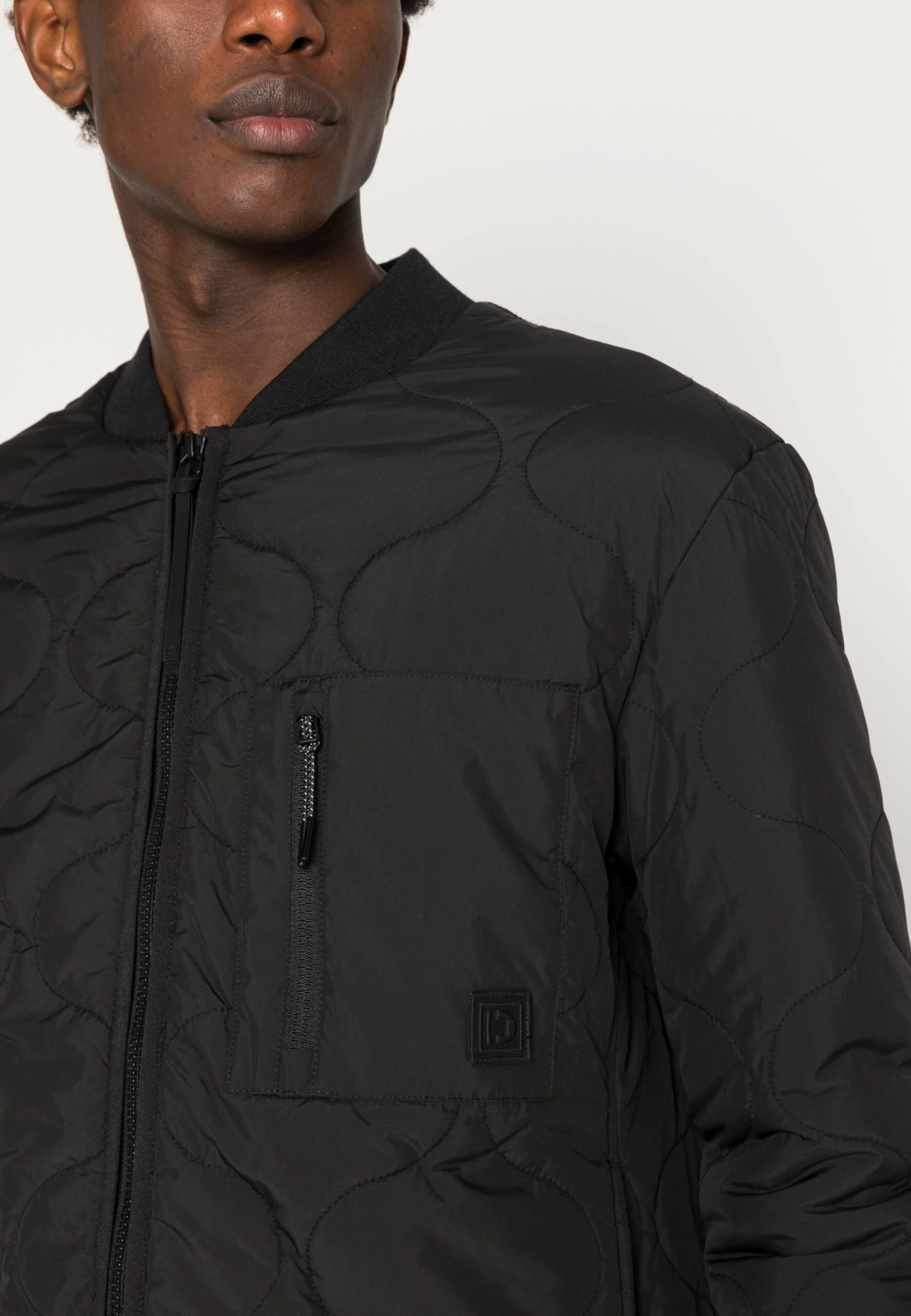 TOM TAILOR Denim Quilted Liner Jacket - Bomberjacks - Black 5 TOM TAILOR Denim Quilted Liner Jacket - Bomberjacks - Black - Afbeelding 5