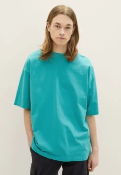 TOM TAILOR Denim T-Shirt Basic - Deep Turquoise