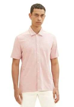 Tom Tailor Gemustertes Kurzarm - Overhemd - Morning Pink 9 Tom Tailor Gemustertes Kurzarm - Overhemd - Morning Pink -Tom Tailor 4406f5a8eaf34171af486e78f117cd1b