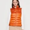 Tom Tailor Ultra Lightweight Vest - Bodywarmer - Gold Flame Orange