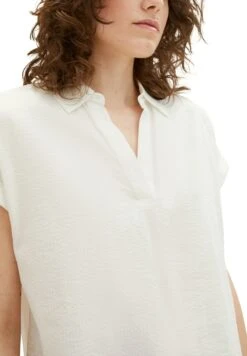 Tom Tailor Strukturierte - Blouse - Whisper White 10 Tom Tailor Strukturierte - Blouse - Whisper White -Tom Tailor 453d52c37a7b4796939baa48eaf48408