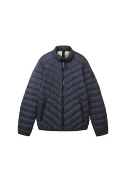 Tom Tailor LightweightMit Print - Jas - Dark Blue Minimal Design -Tom Tailor 45588c13c16e4c8ab8b80bd176a71f54