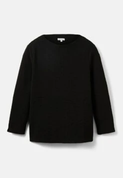 Tom Tailor Mit Ottoman Struktur - Longsleeve - Deep Black 16 Tom Tailor Mit Ottoman Struktur - Longsleeve - Deep Black -Tom Tailor 457c5c60860941b790592c91210c4e88