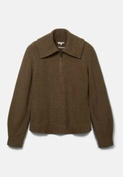 Tom Tailor Mit Troyer Kragen - Trui - Tarmac Khaki Melange 16 Tom Tailor Mit Troyer Kragen - Trui - Tarmac Khaki Melange -Tom Tailor 4654e170064a45b7825d56184fd20e74