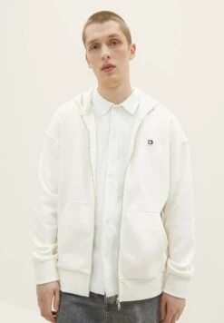 Tom Tailor Sweater Met Rits - Wool White