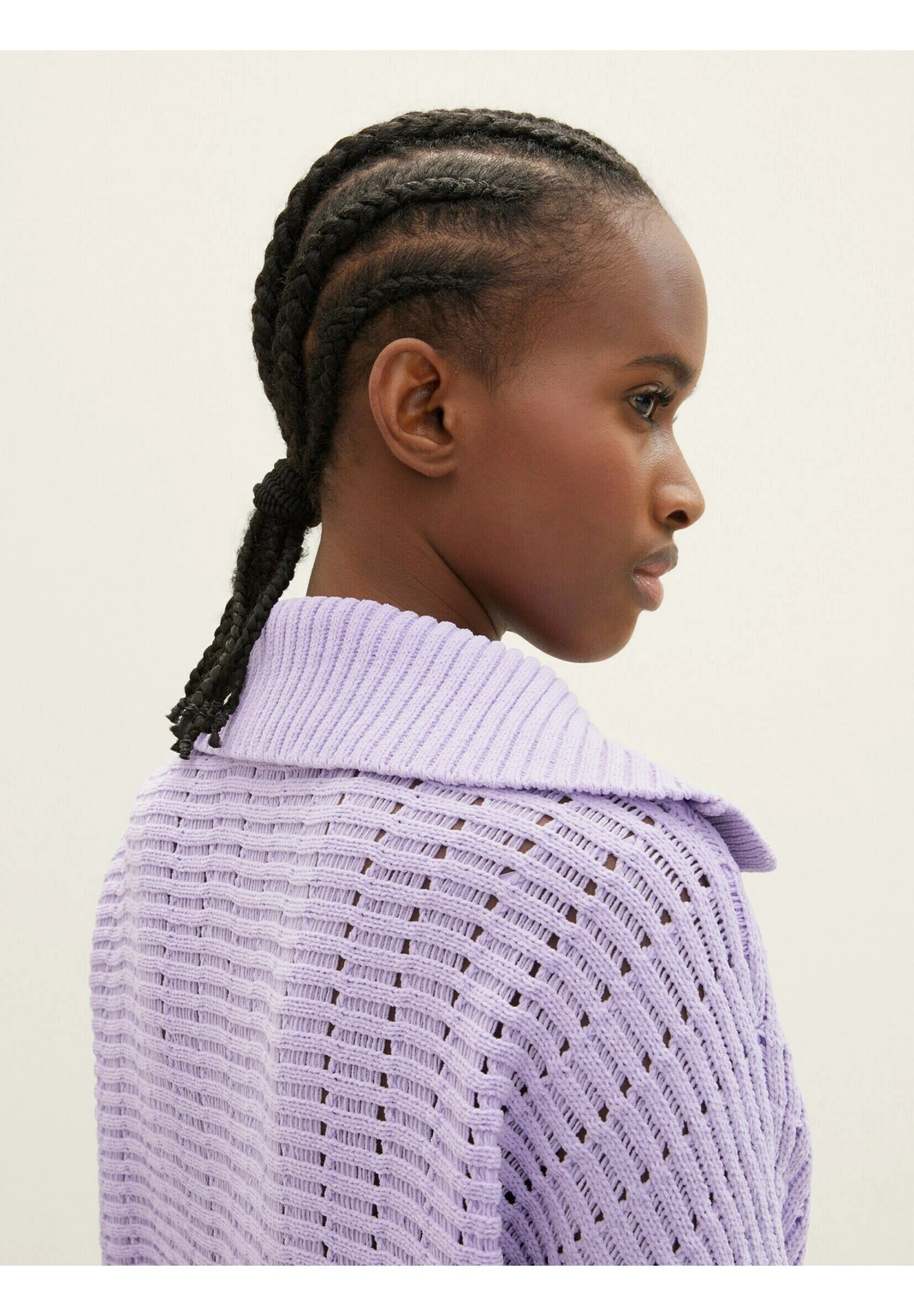 TOM TAILOR Denim Trui - Lilac Vibe 4 TOM TAILOR Denim Trui - Lilac Vibe - Afbeelding 4