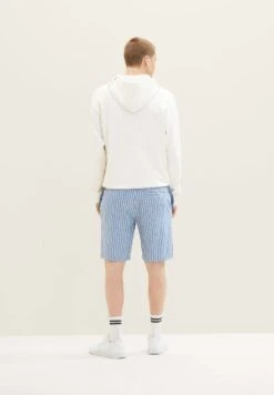 TOM TAILOR Denim Gemusterte Bermuda - Shorts - Blue White Stripe 11 TOM TAILOR Denim Gemusterte Bermuda - Shorts - Blue White Stripe -Tom Tailor 480b5c39aef943ea991a4c278a127ac2