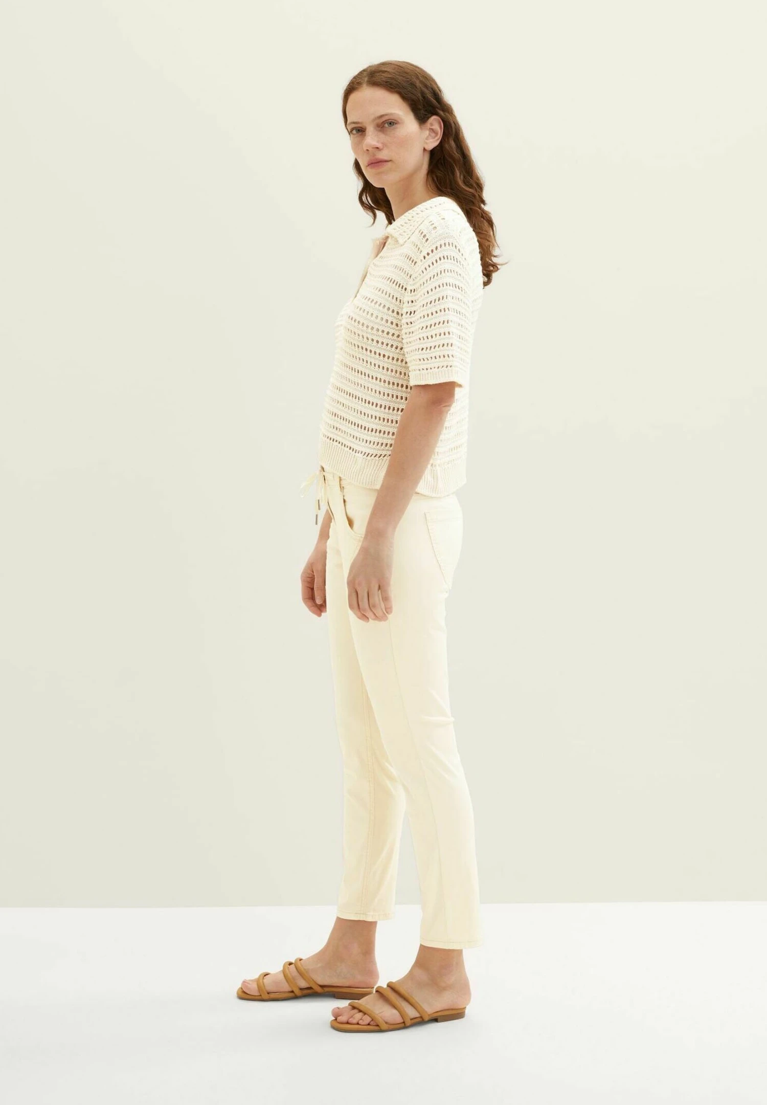 Tom Tailor Slim Fit Jeans - Ivory Ecru 5 Tom Tailor Slim Fit Jeans - Ivory Ecru - Afbeelding 5