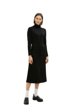 Tom Tailor Kokerrok - Deep Black -Tom Tailor 489fb77c926546a6a607fe0fd4cb9879