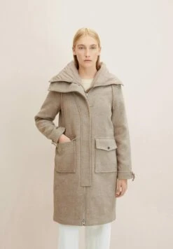 Tom Tailor Mantel - Offwhite Beige Twill Structure 13 Tom Tailor Mantel - Offwhite Beige Twill Structure -Tom Tailor 49ad8bc7c28145be87088ecc0fb17e24