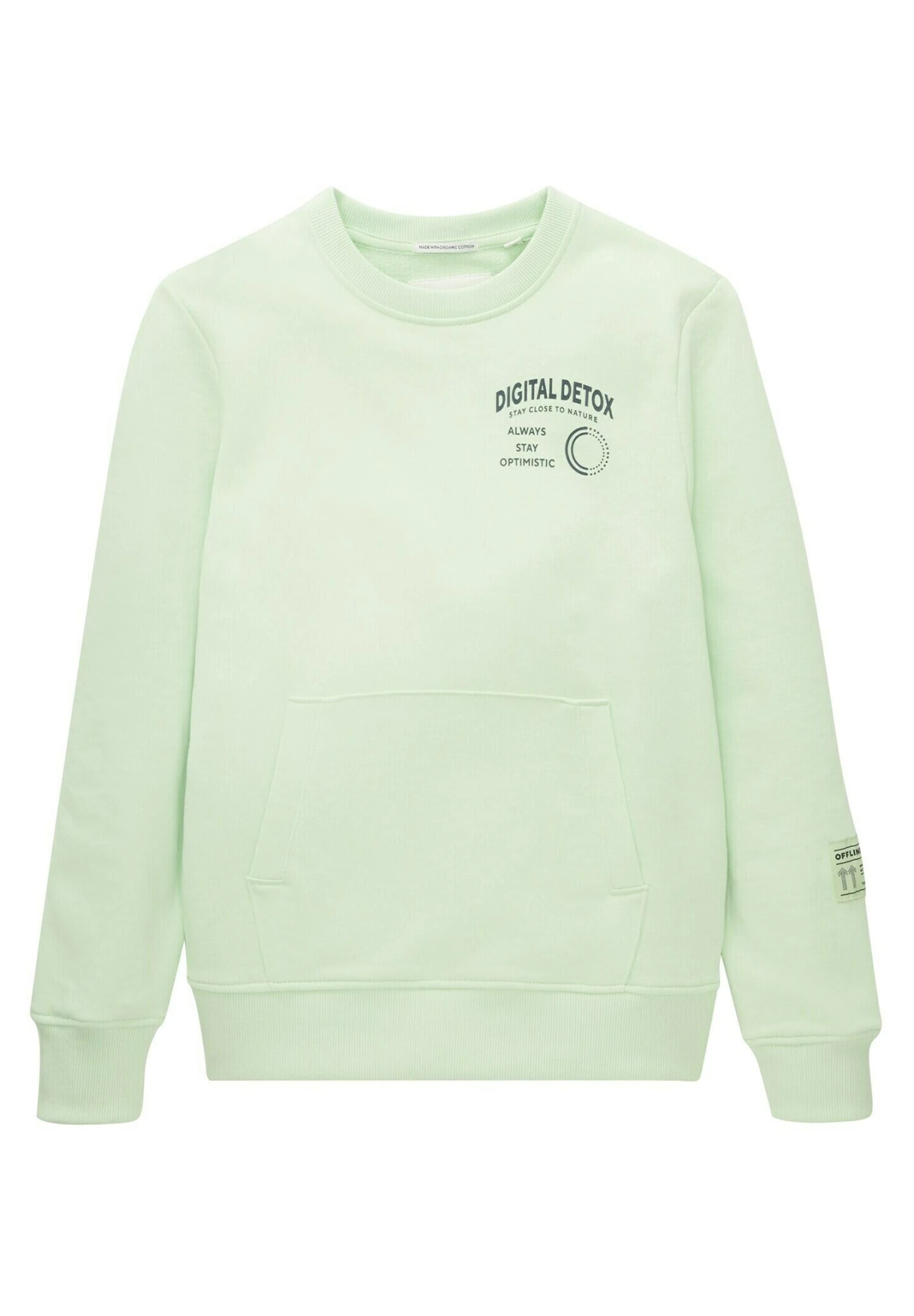 Tom Tailor Mit Print - Sweater - Fresh Apple Lime Green 1 Tom Tailor Mit Print - Sweater - Fresh Apple Lime Green