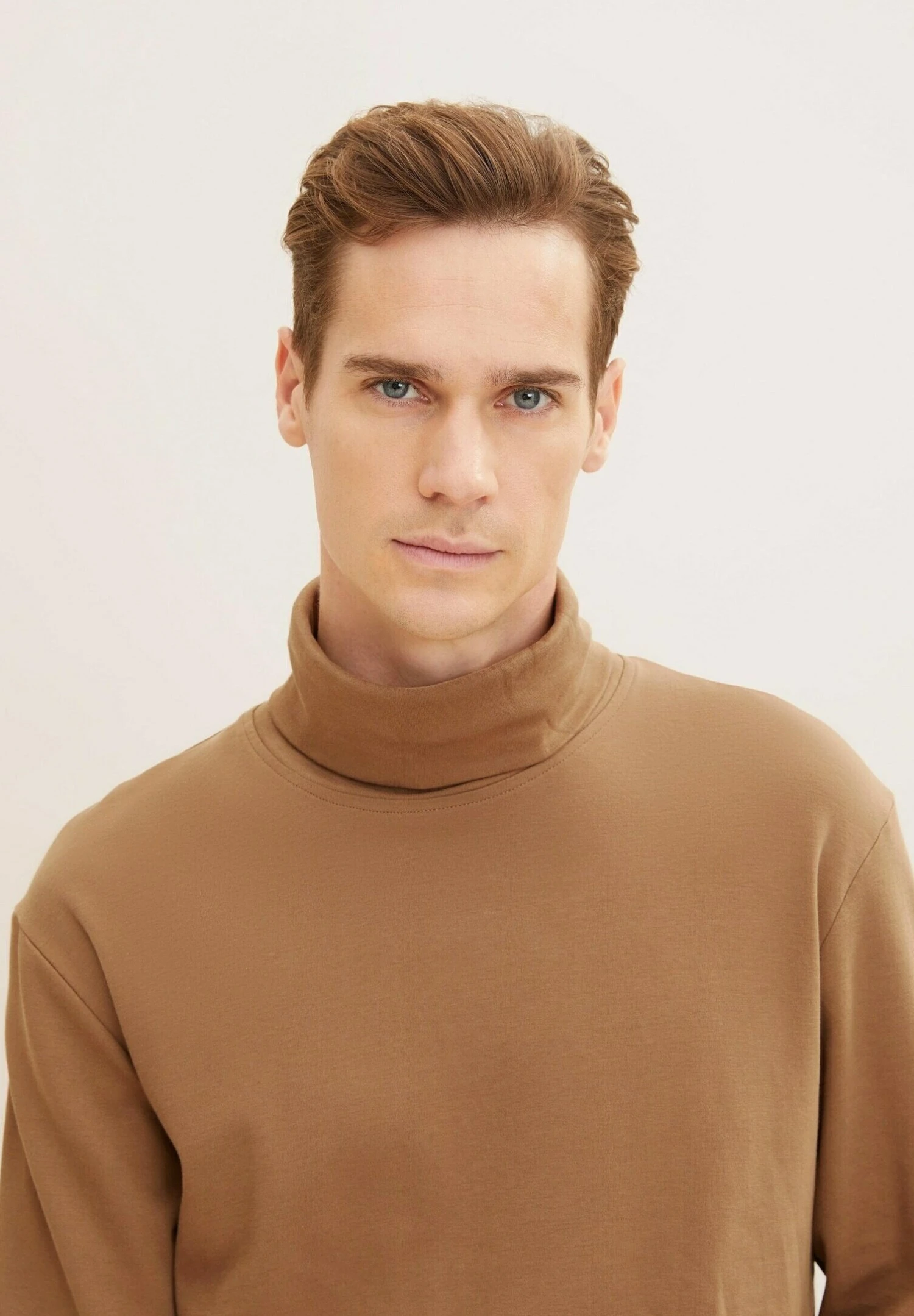 Tom Tailor Longsleeve Turtle Neck - Longsleeve - Otter Brown 4 Tom Tailor Longsleeve Turtle Neck - Longsleeve - Otter Brown - Afbeelding 4