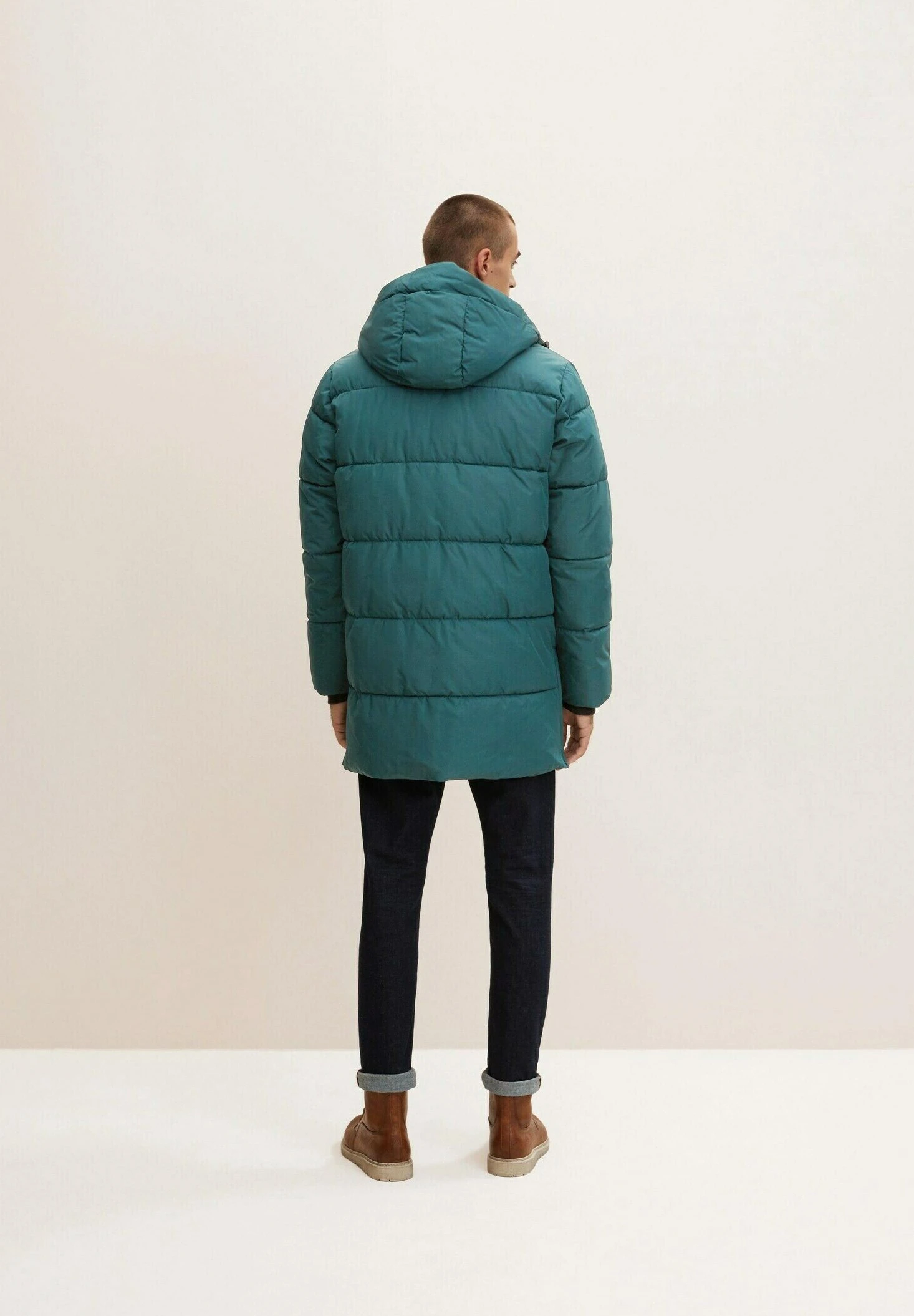 Tom Tailor Mit Kapuze - Winterjas - Deep Green Lake 3 Tom Tailor Mit Kapuze - Winterjas - Deep Green Lake - Afbeelding 3