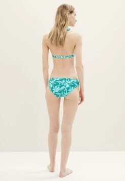 Tom Tailor Mit Blumenmuster - Bikinibroekje - Spanish Green Aop -Tom Tailor 4bca17144cd743a49c12865ffd6c98e4