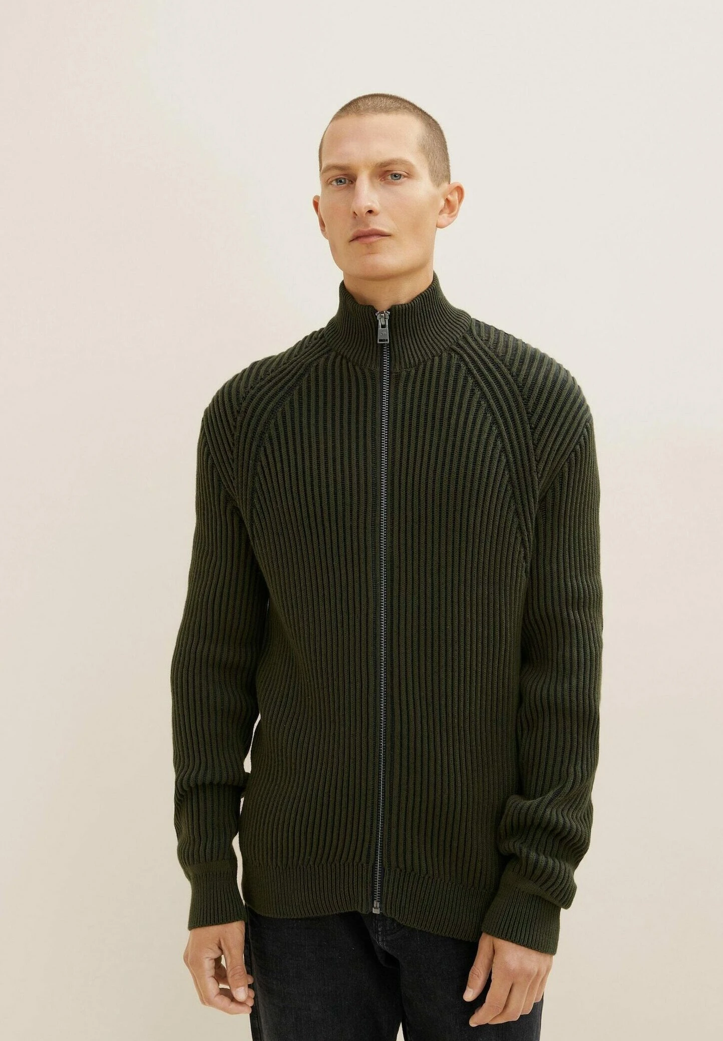 Tom Tailor Vest - Deep Forest Green 1 Tom Tailor Vest - Deep Forest Green