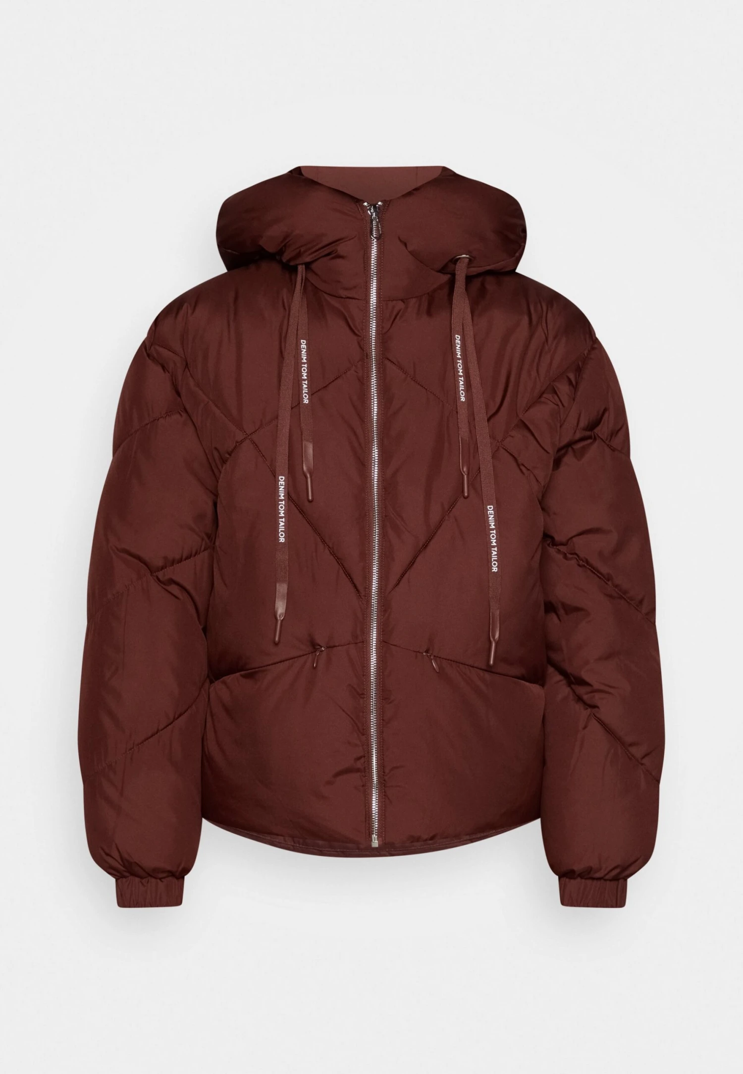 TOM TAILOR Denim Modern Short- Winterjas - Bitter Chocolate 5 TOM TAILOR Denim Modern Short- Winterjas - Bitter Chocolate - Afbeelding 5