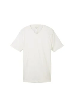 Tom Tailor T-Shirt Basic - Off White 10 Tom Tailor T-Shirt Basic - Off White -Tom Tailor 4ce3a2efe0d14fa585839519bc50b311