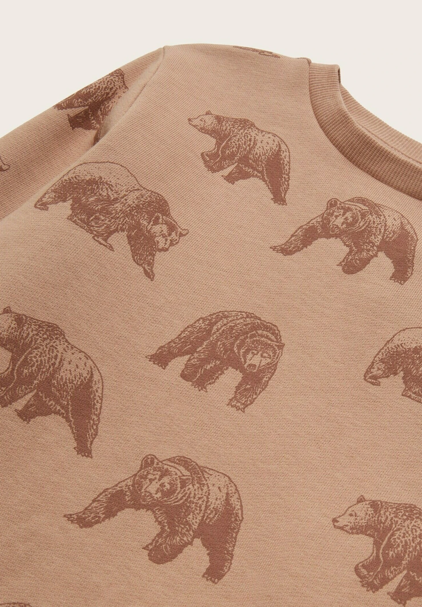 Tom Tailor Mit Allover-Print - Sweater - Bear Allover Print 3 Tom Tailor Mit Allover-Print - Sweater - Bear Allover Print - Afbeelding 3