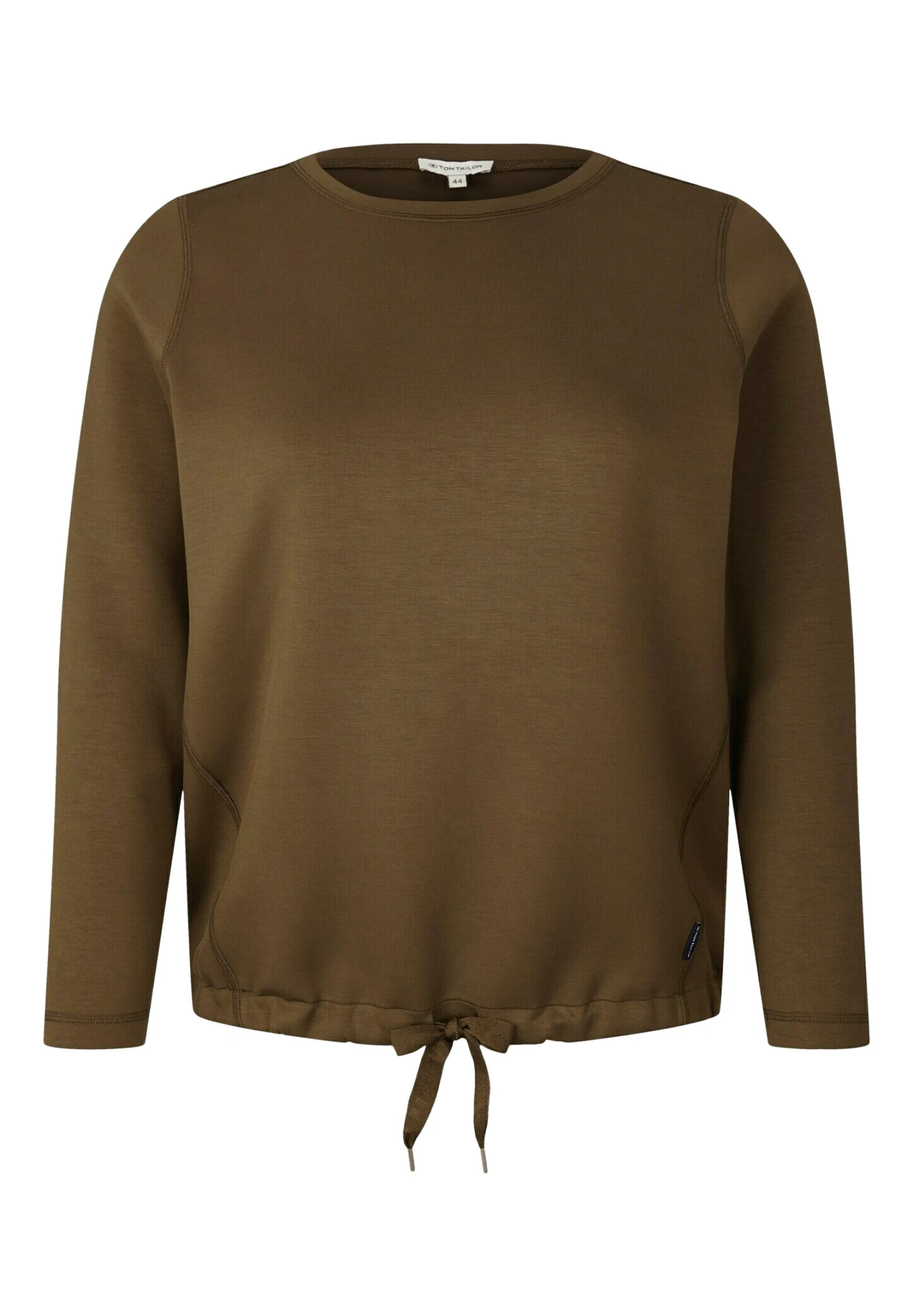 Tom Tailor Mit Rundhalsau - Sweater - Tarmac Khaki 5 Tom Tailor Mit Rundhalsau - Sweater - Tarmac Khaki - Afbeelding 5