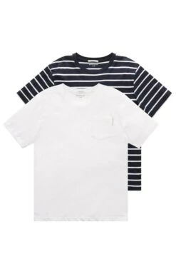 Tom Tailor 2 Pack- T-Shirt Print - White