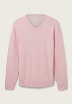 Tom Tailor Basic V Neck - Trui - Rose Melange 14 Tom Tailor Basic V Neck - Trui - Rose Melange -Tom Tailor 4d994bcf856949ddbfdde990056af2b8