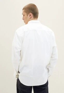 TOM TAILOR Denim Mit Brusttasche - Overhemd - White -Tom Tailor 4d9e0d4958d9450181e07a206d556840