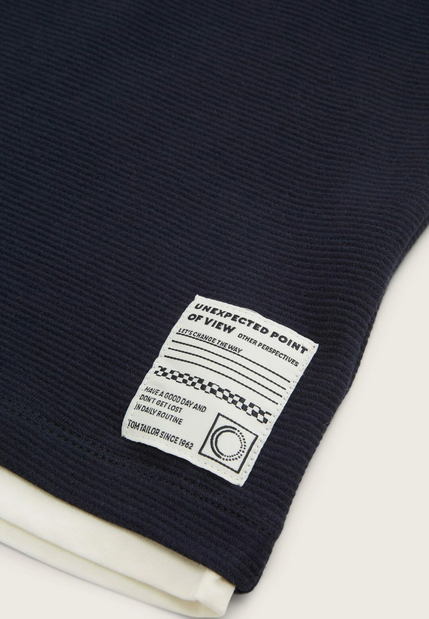 Tom Tailor Mit Struktur - Sweater - Sky Captain Blue 3 Tom Tailor Mit Struktur - Sweater - Sky Captain Blue - Afbeelding 3