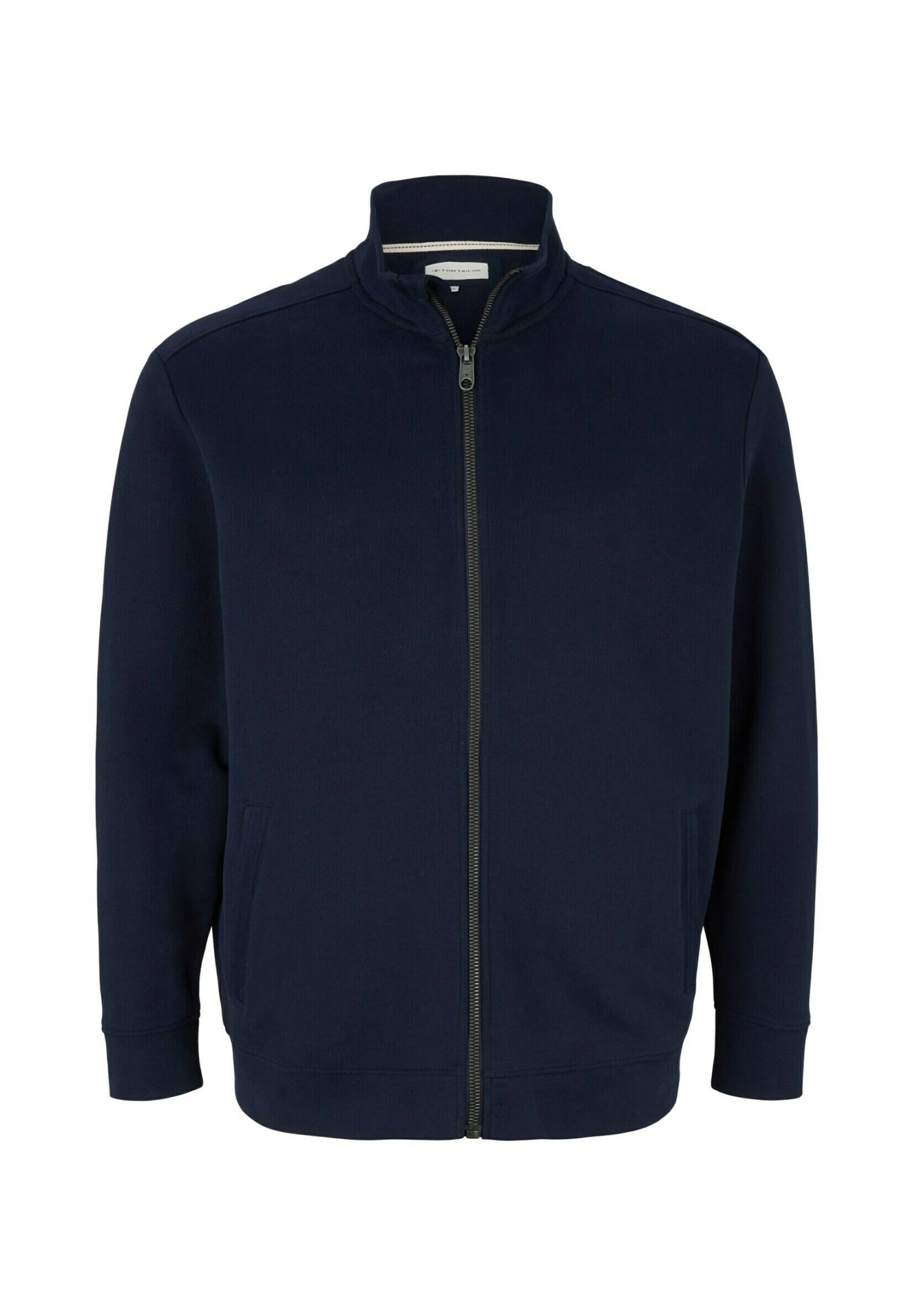 Tom Tailor Plus Mit Stehkragen - Sweater Met Rits - Sky Captain Blue 1 Tom Tailor Plus Mit Stehkragen - Sweater Met Rits - Sky Captain Blue