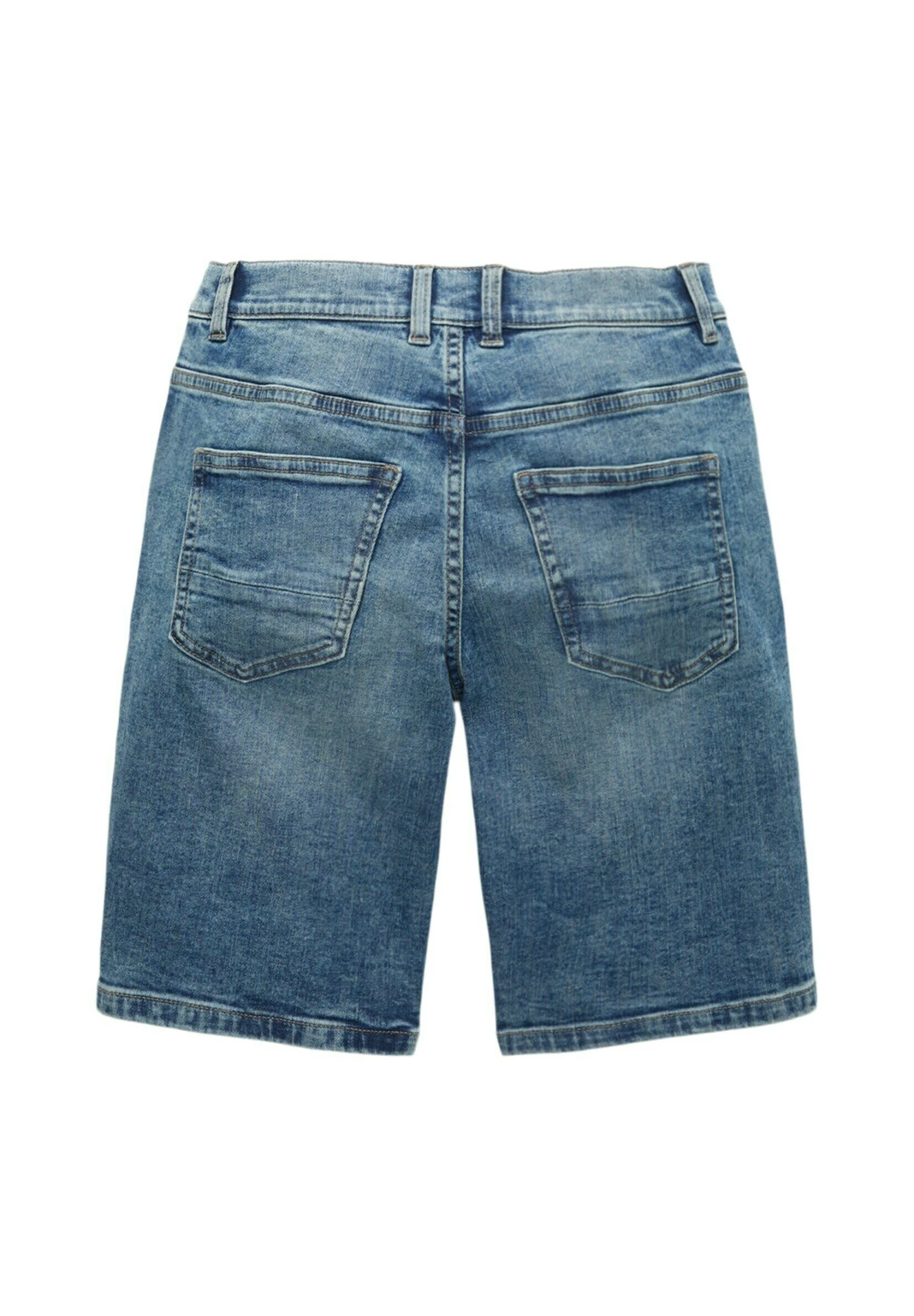 Tom Tailor Jeansshort - Used Light Stone Blue Denim 2 Tom Tailor Jeansshort - Used Light Stone Blue Denim - Afbeelding 2